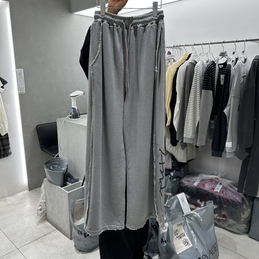 ANDE韓國直郵㊣東大門實拍女裝新品人氣25春夏時尚推薦休閑褲ANDE休閑褲圖色2