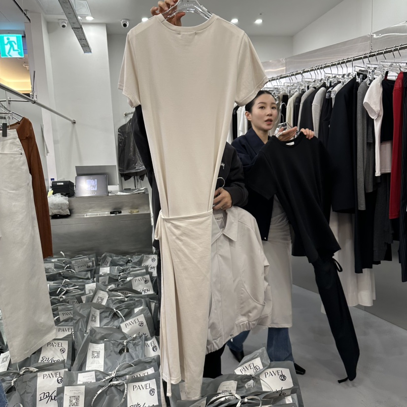 PAVEL韓國直郵㊣東大門實拍女裝新品休閑時尚人氣25春夏連衣裙PAVEL連衣裙