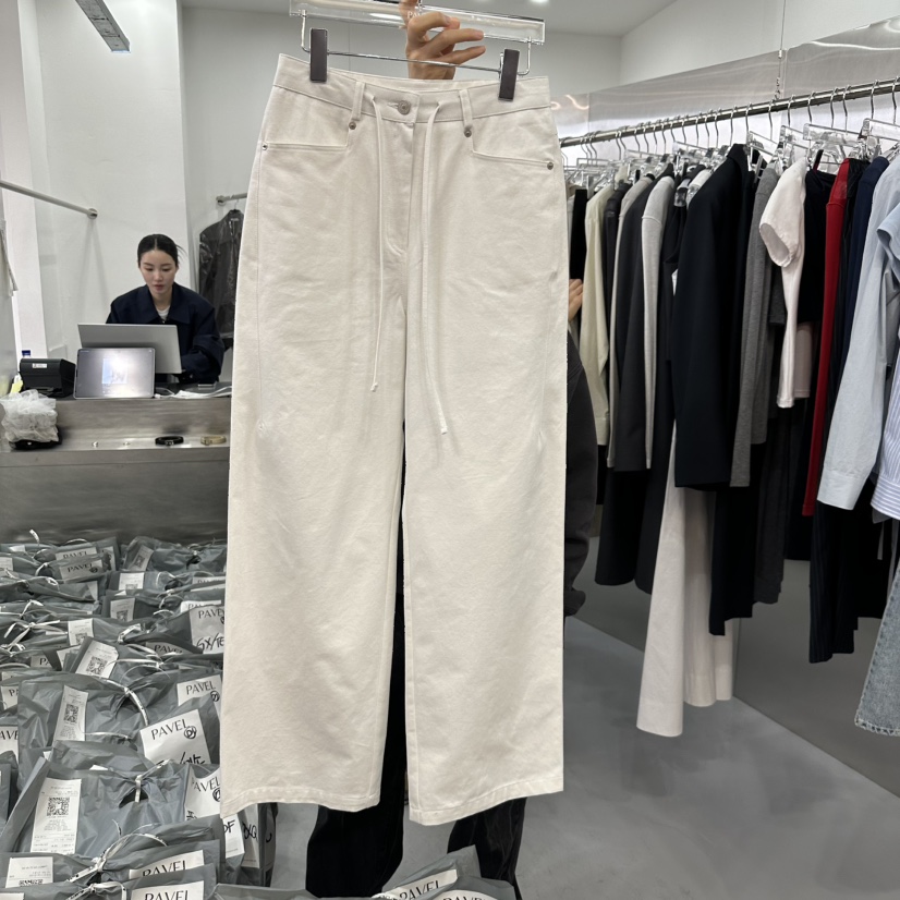 PAVEL直郵韓國代購㊣女裝新品人氣推薦休閑職業時尚25春夏休閑褲PAVEL休閑褲圖色2