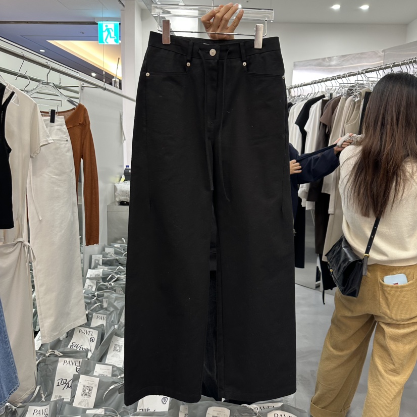PAVEL直郵韓國代購㊣女裝新品人氣推薦休閑職業時尚25春夏休閑褲PAVEL休閑褲圖色3