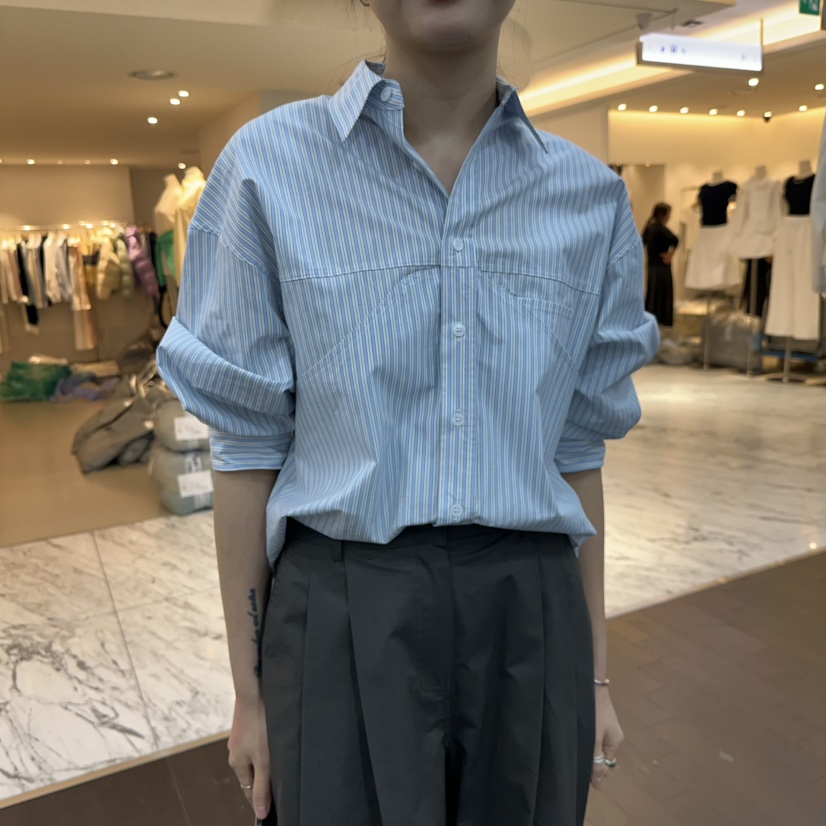 AIME HOPE MAKE韓國㊣直郵東大門代購女裝新品25春夏襯衫蕾絲衫AIME HOPE MAKE襯衫/蕾絲衫