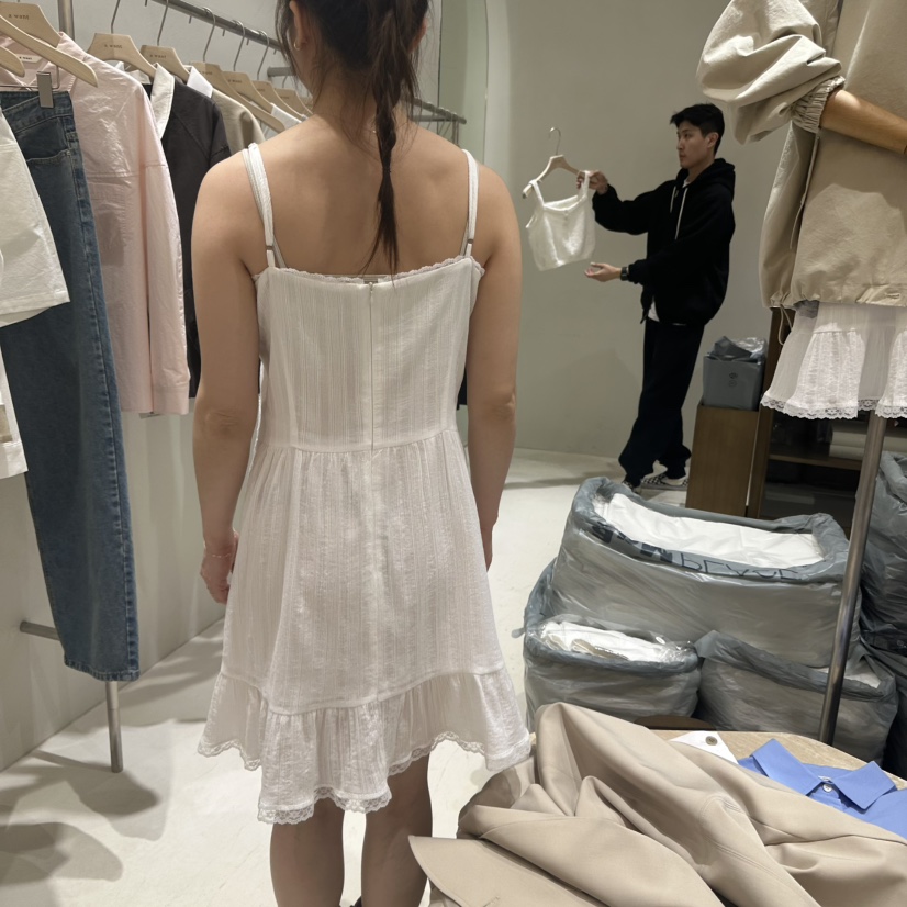 A WANT韓國直郵㊣東大門實拍女裝新款職業熱賣休閑時尚連衣裙A WANT連衣裙