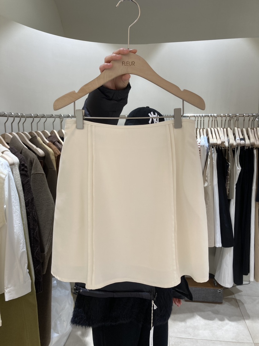 FLEUR-P韓國直郵㊣女裝新款25春夏熱賣職業人氣休閑推薦短裙FLEUR短裙圖色2