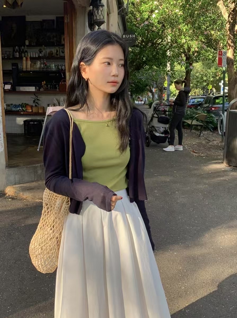 HIDEWAY韓國㊣直郵東大門代購女裝新款推薦25春夏時尚吊帶背心HIDEWAY吊帶/背心