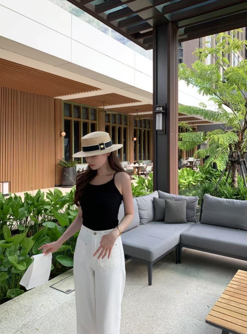 HIDEWAY韓國㊣直郵東大門代購女裝新款推薦25春夏時尚吊帶背心HIDEWAY吊帶/背心圖色4
