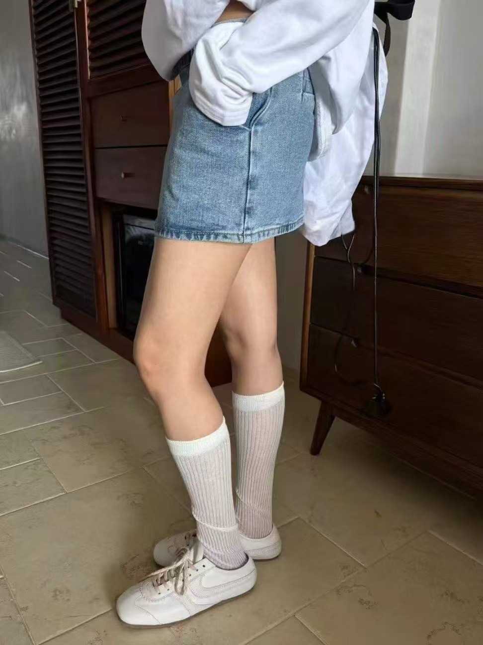 IN A ROW直郵韓國代購㊣女裝新款推薦職業25春夏人氣短裙IN A ROW短裙
