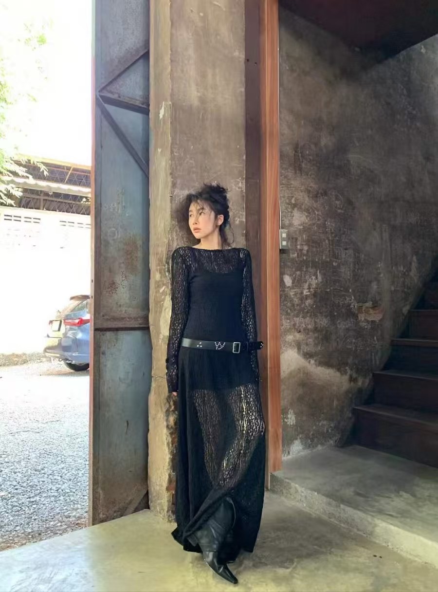 IN A ROW韓國直郵㊣女裝新品推薦時尚熱賣職業連衣裙套裝IN A ROW連衣裙