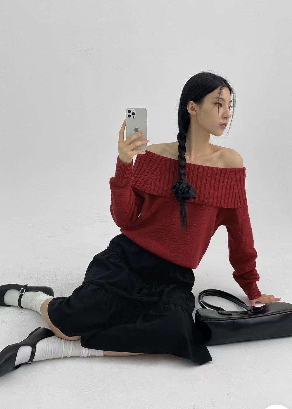 HIDEWAY韓國直郵㊣東大門實拍女裝新品人氣熱賣時尚毛衣羊毛HIDEWAY毛衣