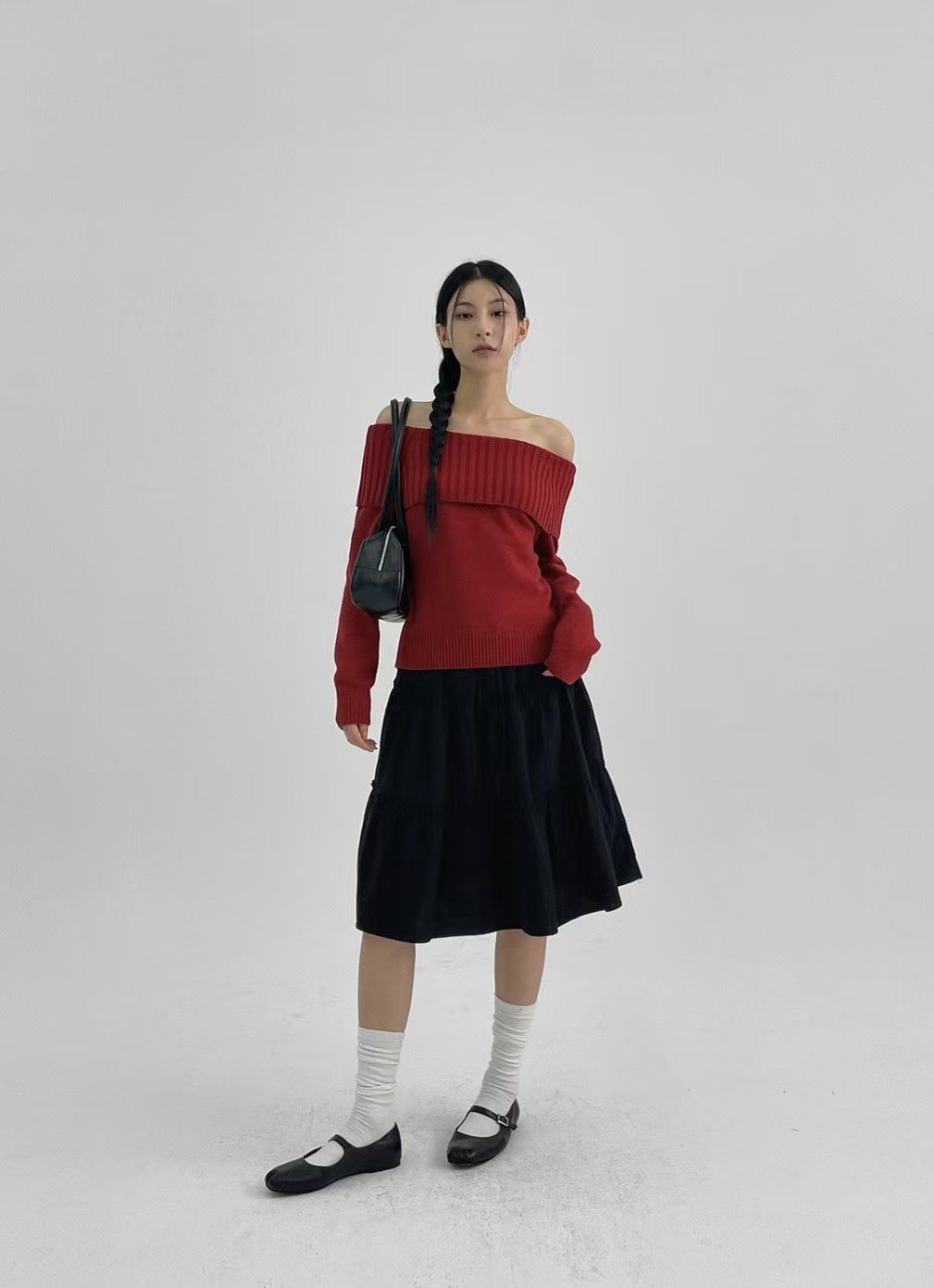 HIDEWAY韓國直郵㊣東大門實拍女裝新品人氣熱賣時尚毛衣羊毛HIDEWAY毛衣