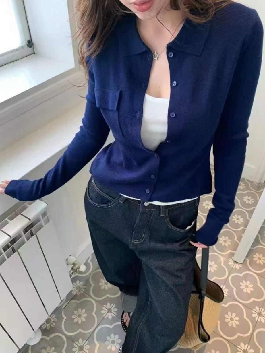 IN A ROW韓國直郵㊣女裝新品25春夏職業人氣推薦休閑針織衫IN A ROW針織衫