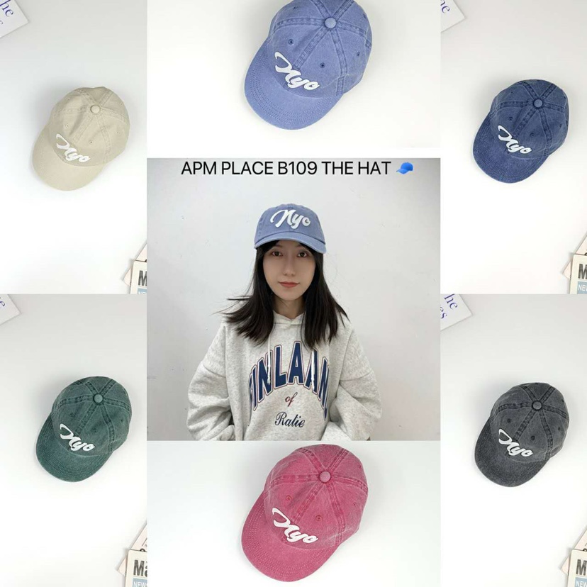 THE HAT-P韓國直郵㊣女裝新品人氣職業25春夏休閑推薦帽子THE HAT帽子