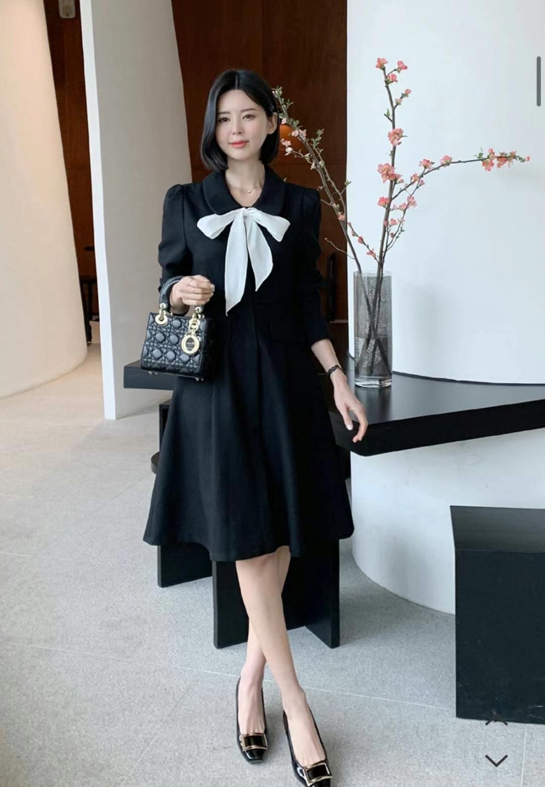 ANDBYL直郵韓國代購㊣女裝新品休閑時尚推薦職業25春夏連衣裙ANDBYL連衣裙