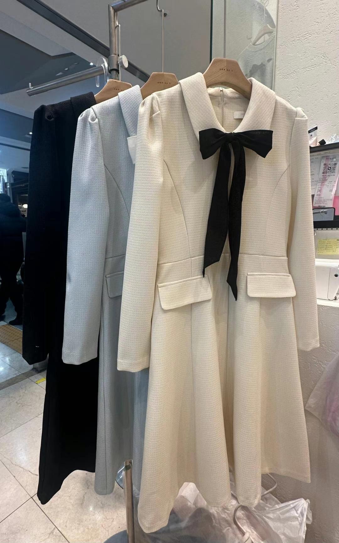 ANDBYL直郵韓國代購㊣女裝新品休閑時尚推薦職業25春夏連衣裙ANDBYL連衣裙