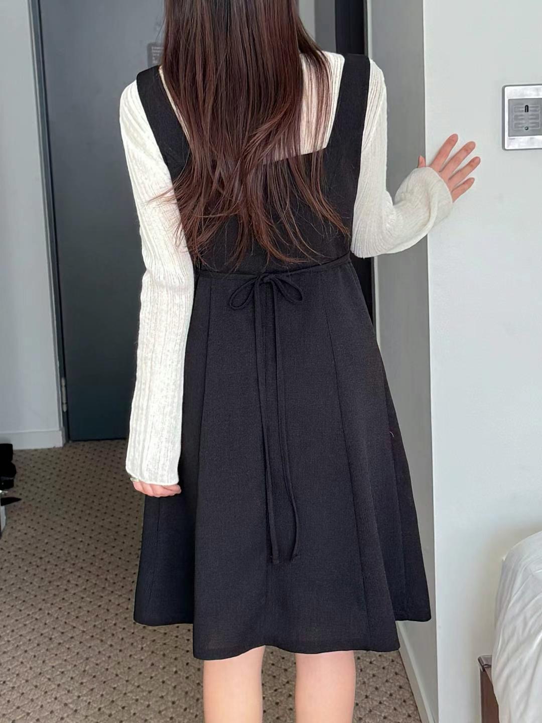 ANDBYL韓國直郵㊣女裝新款25春夏推薦時尚職業連衣裙不含內搭ANDBYL連衣裙