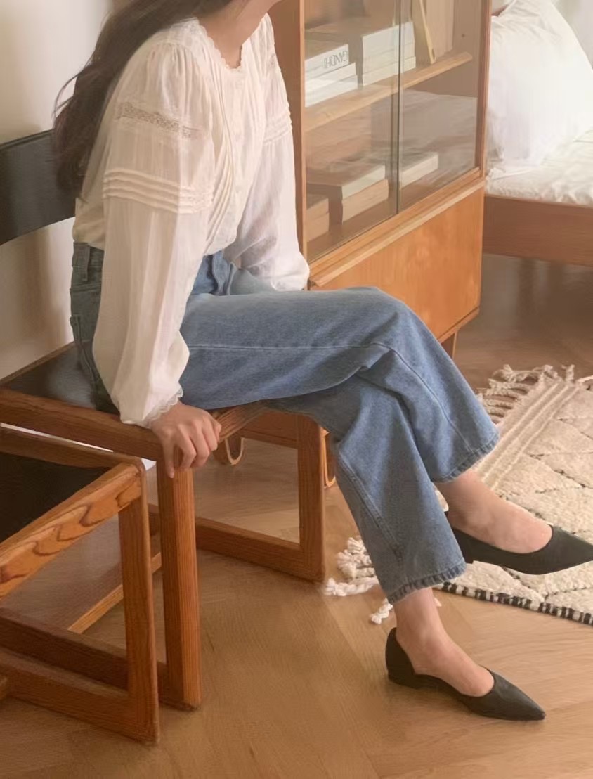 MELMEONT韓國直郵女士新品推薦時尚真品人氣職業襯衫蕾絲衫MELMEONT襯衫/蕾絲衫