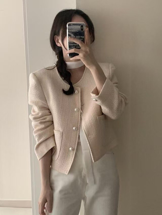 MELMEONT韓國代購女士新品25春夏真品推薦休閑熱賣職業夾克MELMEONT夾克圖色2