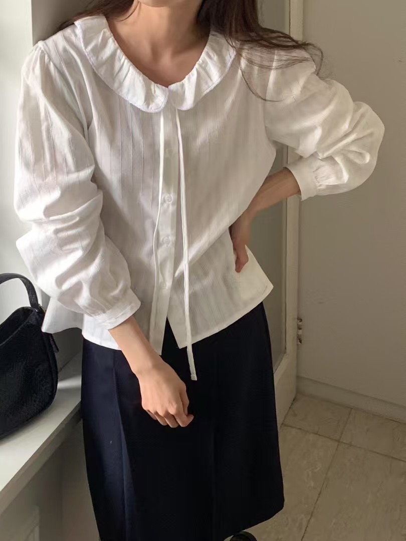 MELMEONT韓國直郵女士新品推薦職業真品休閑人氣襯衫蕾絲衫MELMEONT襯衫/蕾絲衫