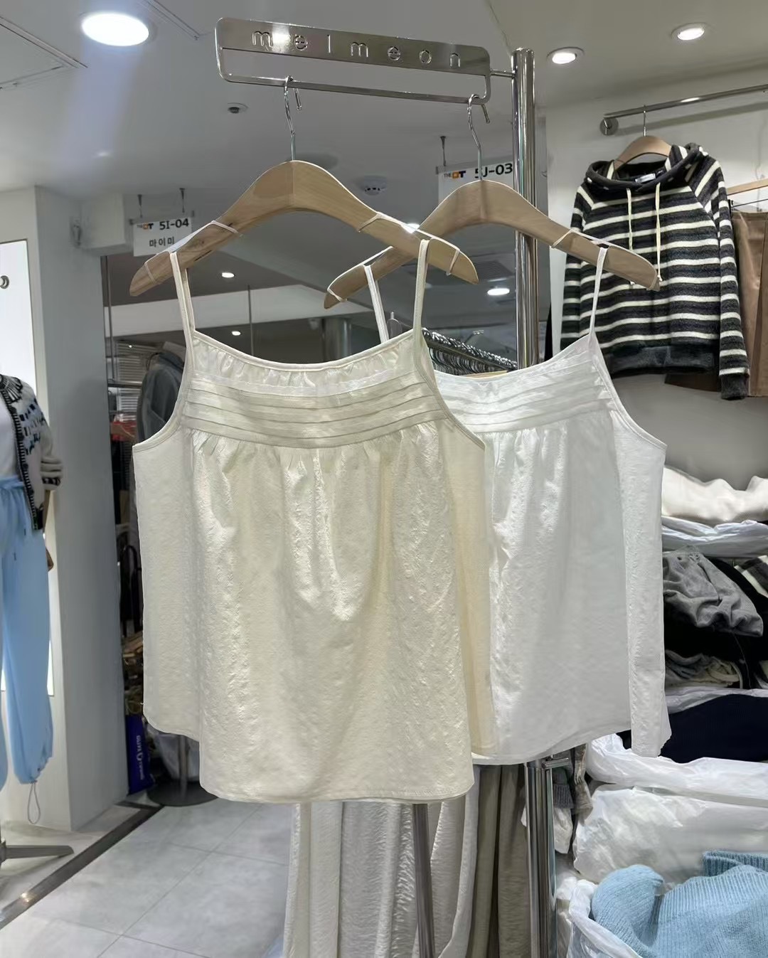 MELMEONT韓國代購女裝新品真品休閑25春夏職業時尚吊帶背心MELMEONT吊帶/背心