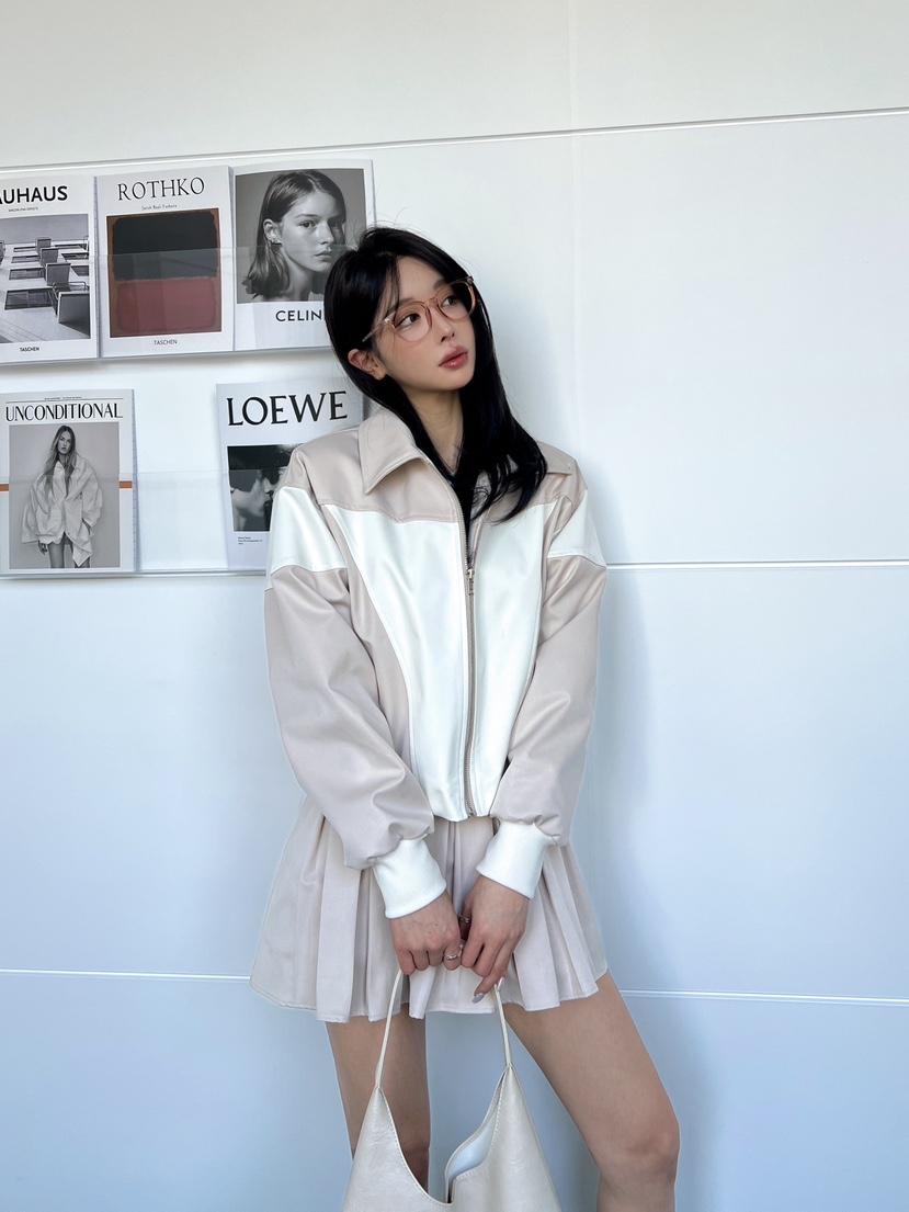CLOTH韓國直郵㊣女裝新款推薦25春夏熱賣時尚人氣休閑短裙百褶CLOTH短裙