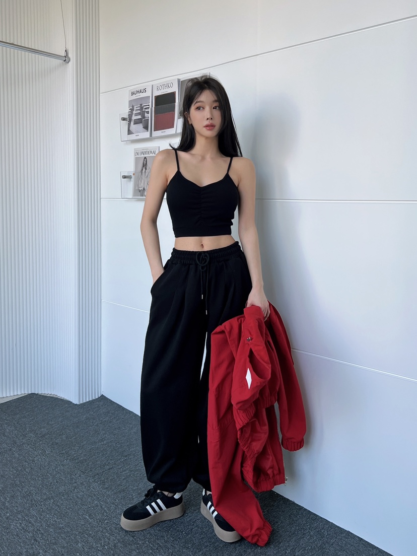 CLOTH直郵韓國代購㊣女裝新品熱賣人氣時尚25春夏職業吊帶背心CLOTH吊帶/背心