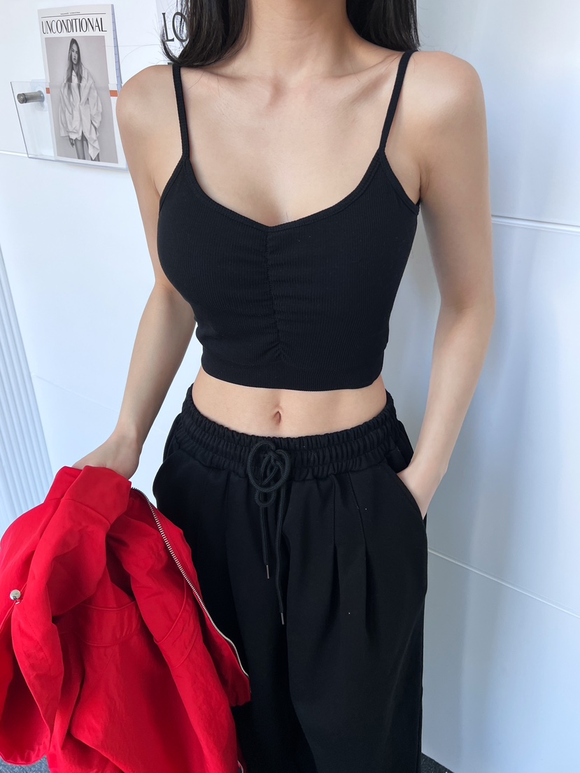 CLOTH直郵韓國代購㊣女裝新品熱賣人氣時尚25春夏職業吊帶背心CLOTH吊帶/背心