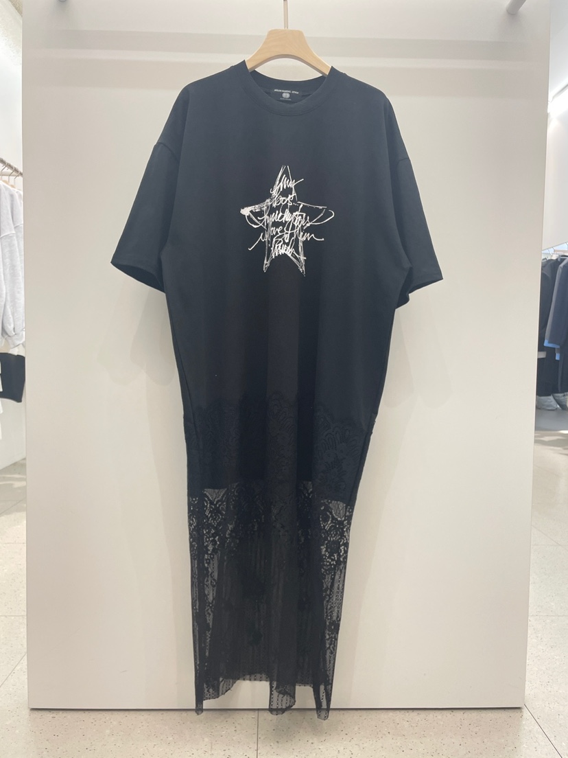 NYLON直郵韓國代購㊣女裝新品推薦25春夏人氣時尚連衣裙蕾絲NYLON連衣裙圖色3