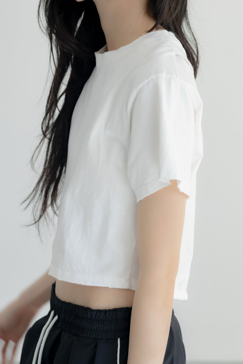 INSSENSE-A直郵韓國代購㊣女裝新品熱賣人氣職業推薦T恤短款INSSENSE-AT恤