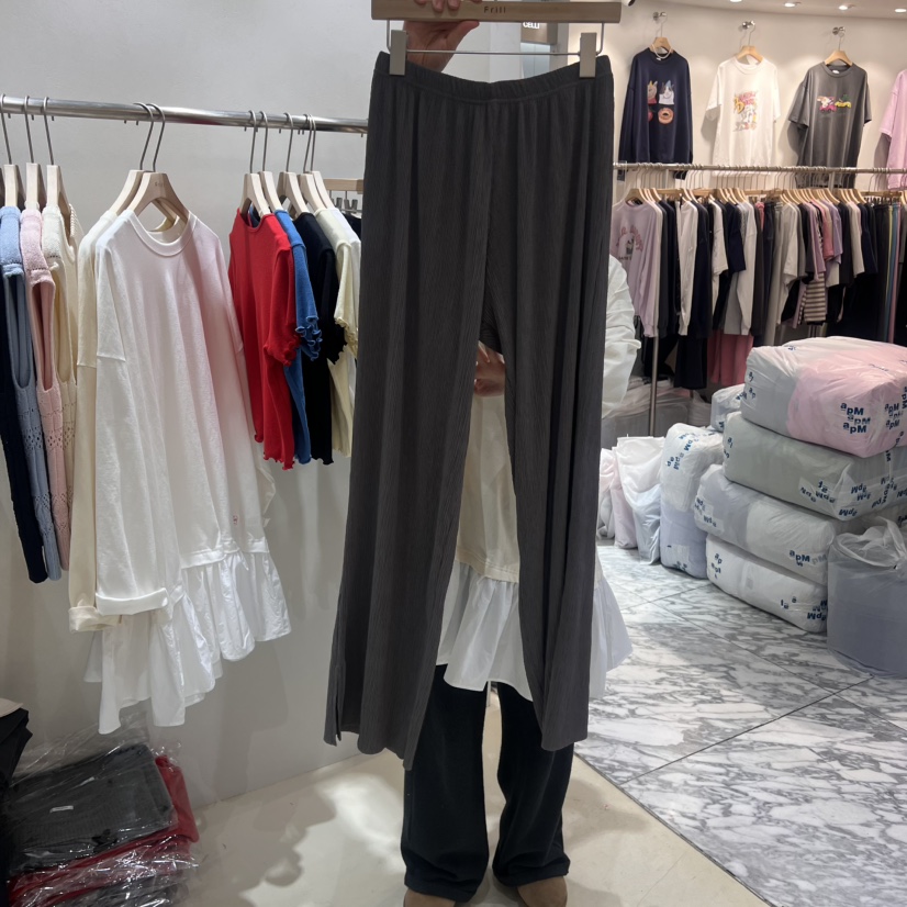 FRILL韓國直郵㊣女裝新品25春夏熱賣職業時尚推薦休閑休閑褲FRILL休閑褲