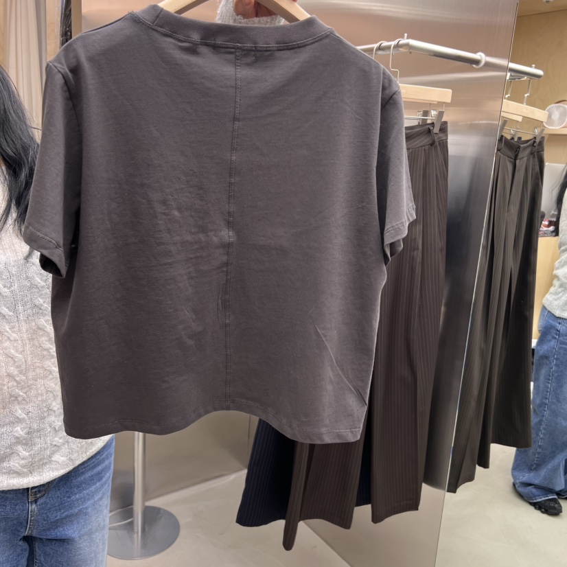 PLEASURE東大門直郵女士新品時尚真品熱賣職業25春夏休閑T恤PLEASURET恤