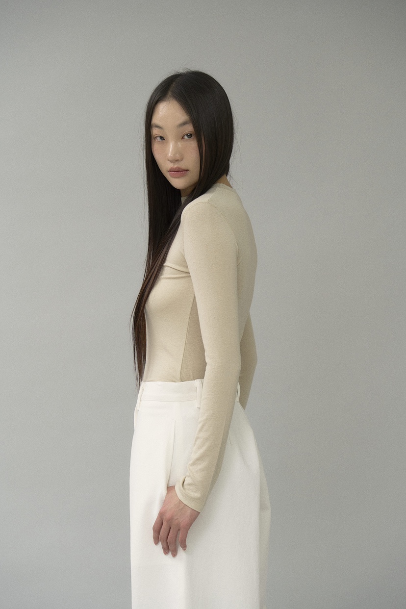 THE TARDUST韓國直郵女士新款休閑推薦時尚25春夏職業長袖T恤THE TARDUST長袖T恤