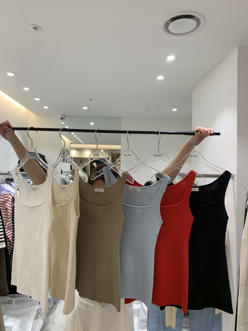 THE REST東大門直郵女士新品25春夏推薦人氣職業休閑吊帶背心THE REST/UNNOEUD吊帶/背心