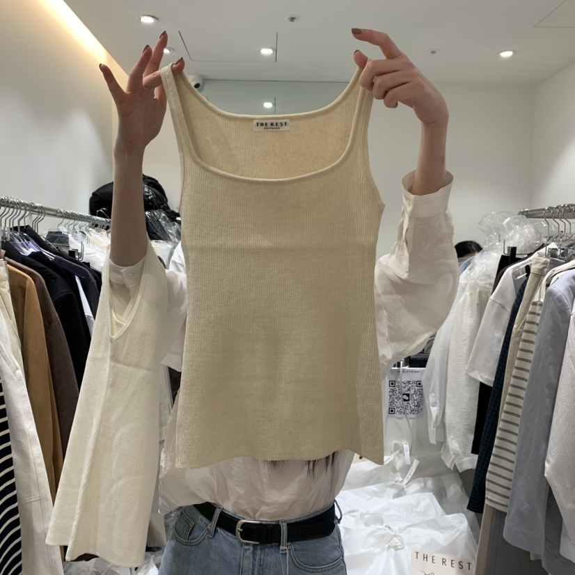 THE REST東大門直郵女士新品25春夏推薦人氣職業休閑吊帶背心THE REST/UNNOEUD吊帶/背心圖色2
