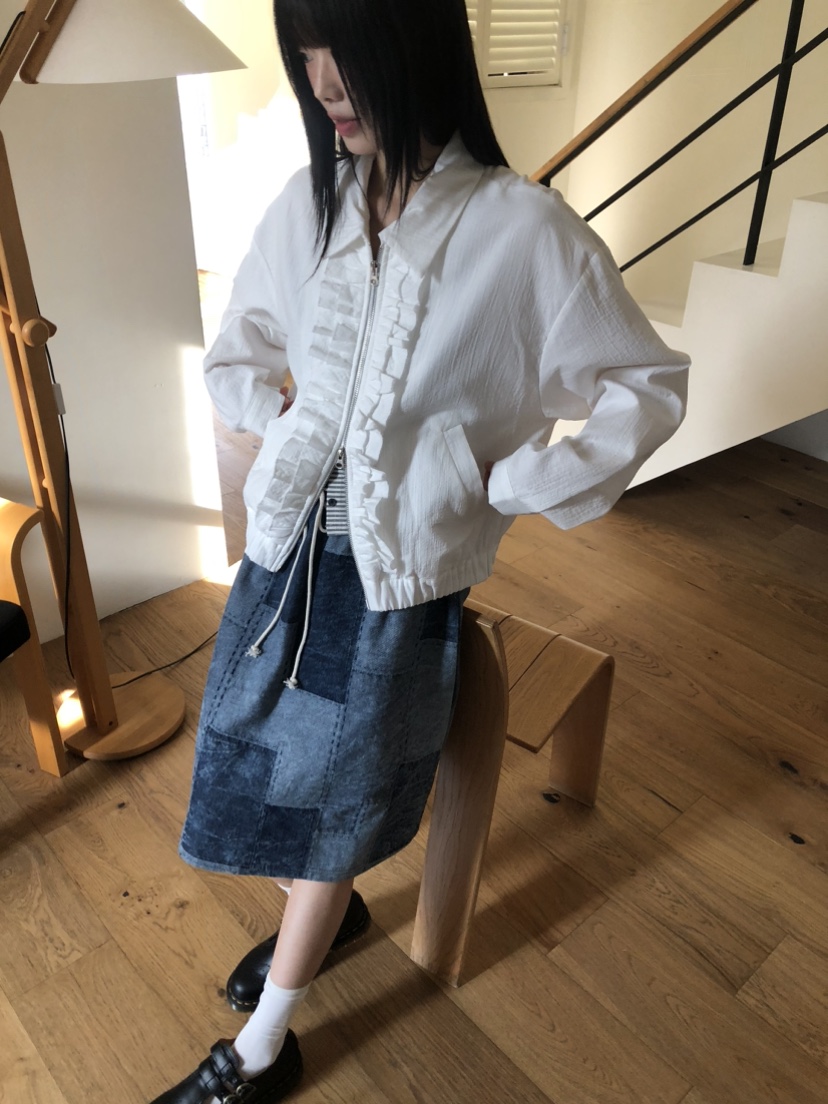 FLASH東大門直郵女裝新款真品時尚熱賣人氣25春夏休閑職業夾克FLASH夾克