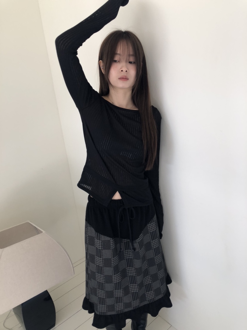 FLASH東大門直郵女士新款人氣推薦休閑熱賣真品職業長袖T恤FLASH長袖T恤