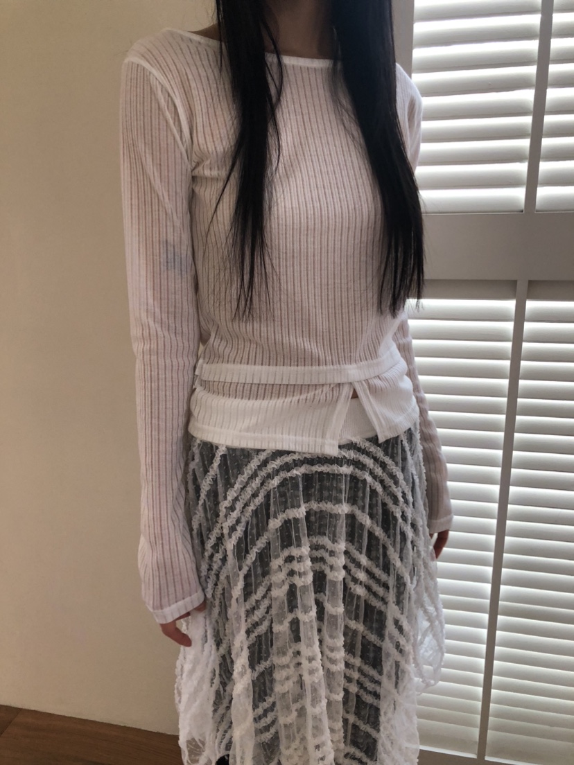 FLASH東大門直郵女士新款人氣推薦休閑熱賣真品職業長袖T恤FLASH長袖T恤圖色1