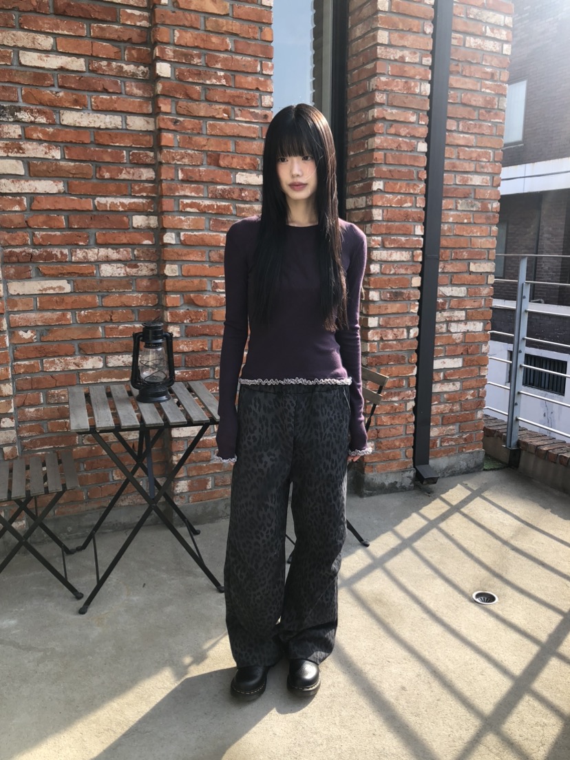 FLASH韓國代購女士新款人氣職業時尚25春夏真品熱賣長袖T恤FLASH長袖T恤