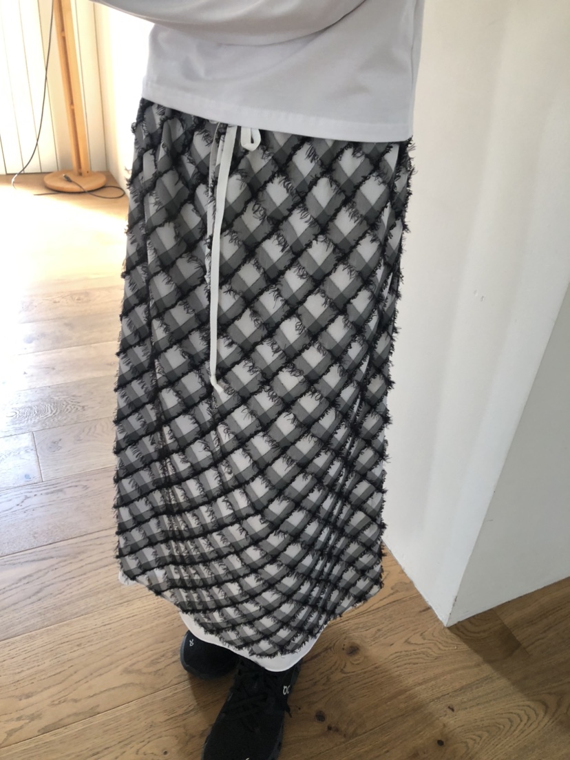 FLASH韓國直郵女士新品休閑時尚真品熱賣25春夏人氣推薦長裙FLASH長裙