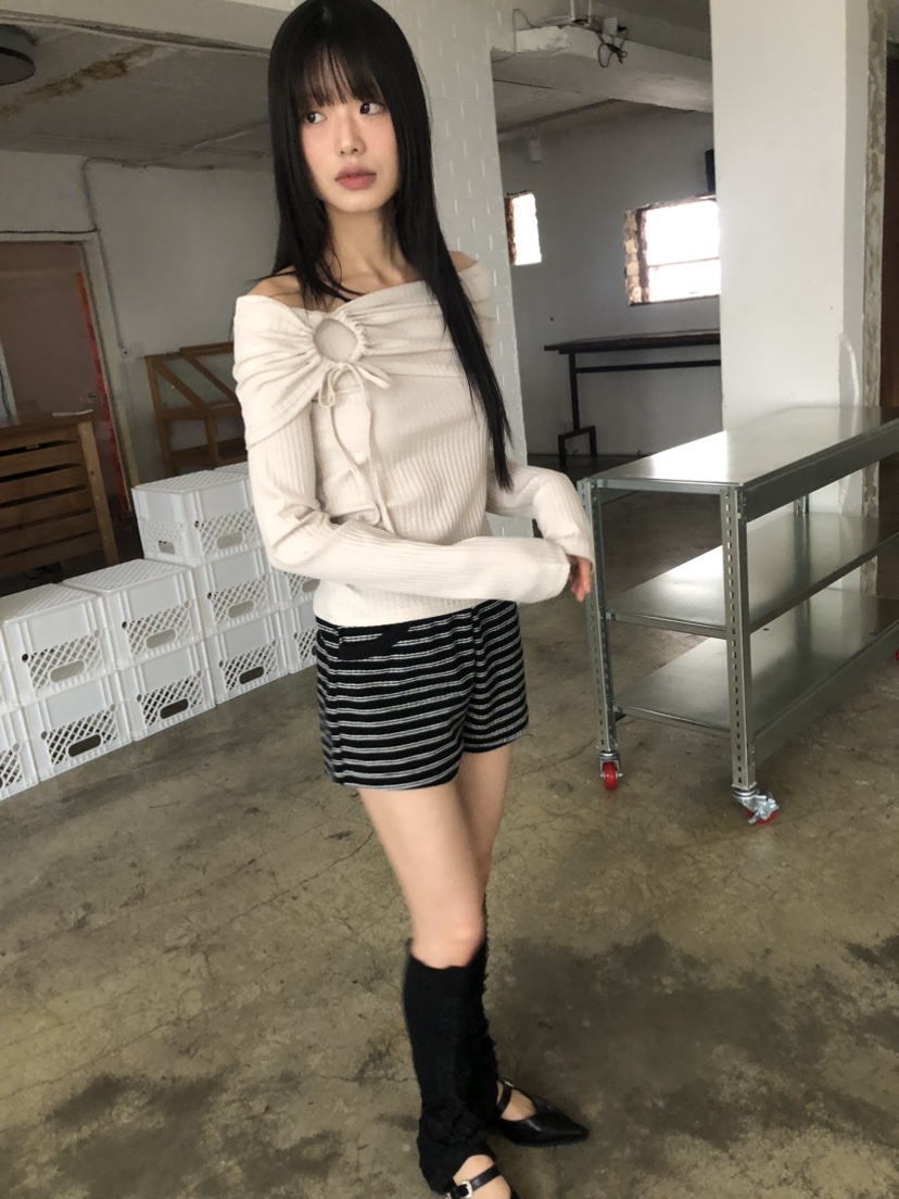 FLASH韓國直郵女士新品人氣職業真品休閑熱賣25春夏長袖T恤FLASH長袖T恤