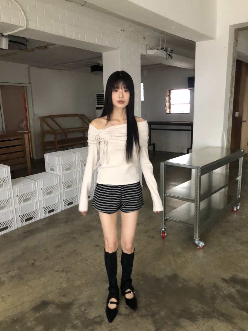 FLASH韓國直郵女士新品人氣職業真品休閑熱賣25春夏長袖T恤FLASH長袖T恤