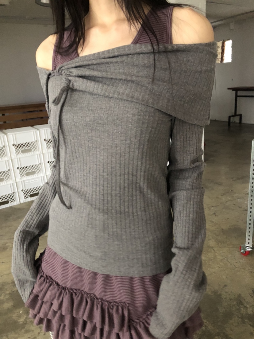 FLASH韓國直郵女士新品人氣職業真品休閑熱賣25春夏長袖T恤FLASH長袖T恤