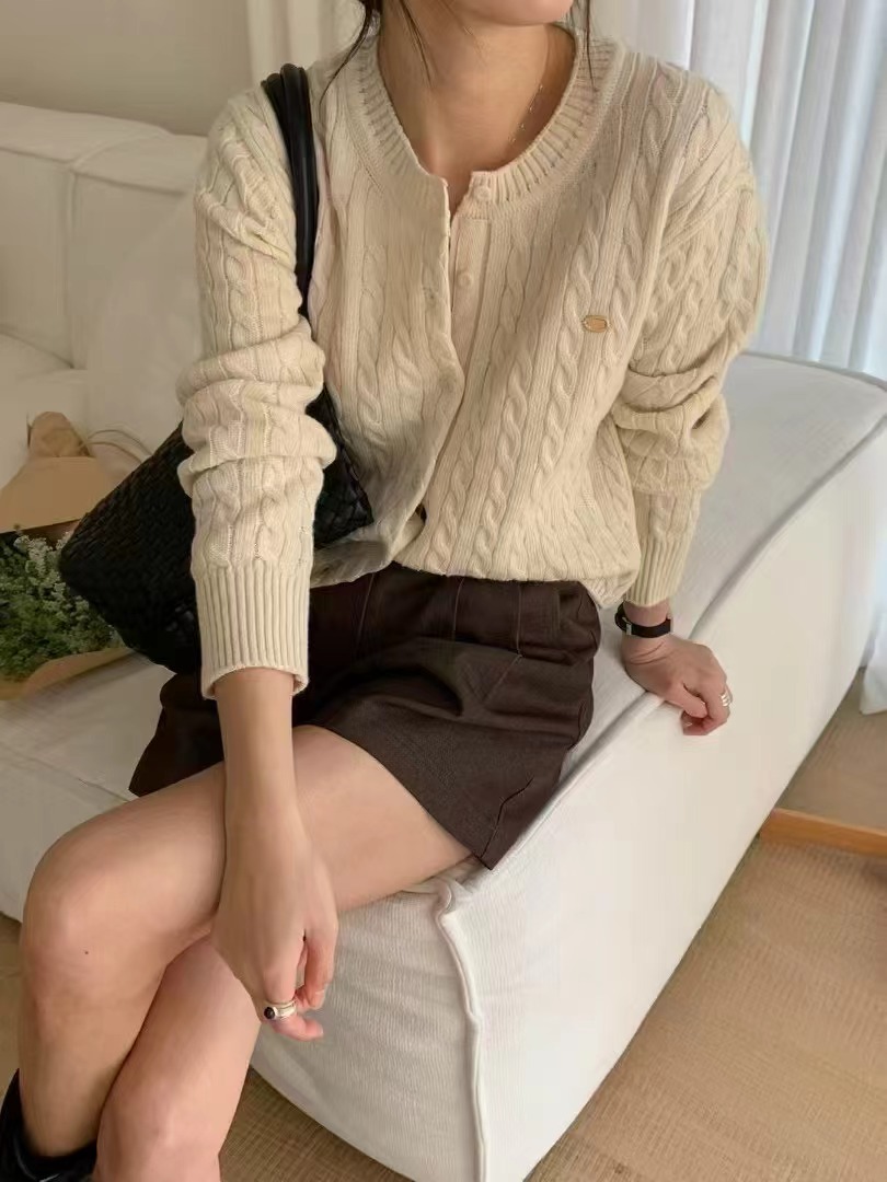 SIGNATURE東大門代購女裝新款休閑25春夏時尚推薦針織衫羊毛衫SIGNATURE針織衫圖色2