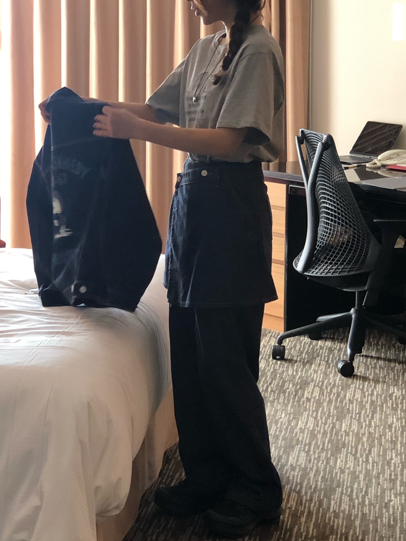 ONDO-P韓國直郵女士新款休閑25春夏時尚人氣真品休閑褲綁帶ONDO-P休閑褲