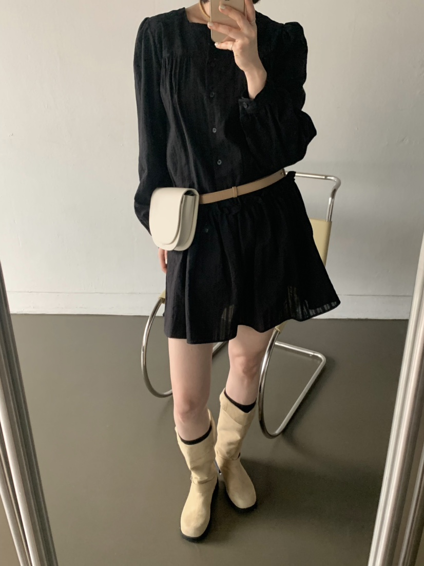 BEFORE SUNRISE東大門代購女裝新品25春夏熱賣推薦時尚連衣裙BEFORE SUNRISE連衣裙