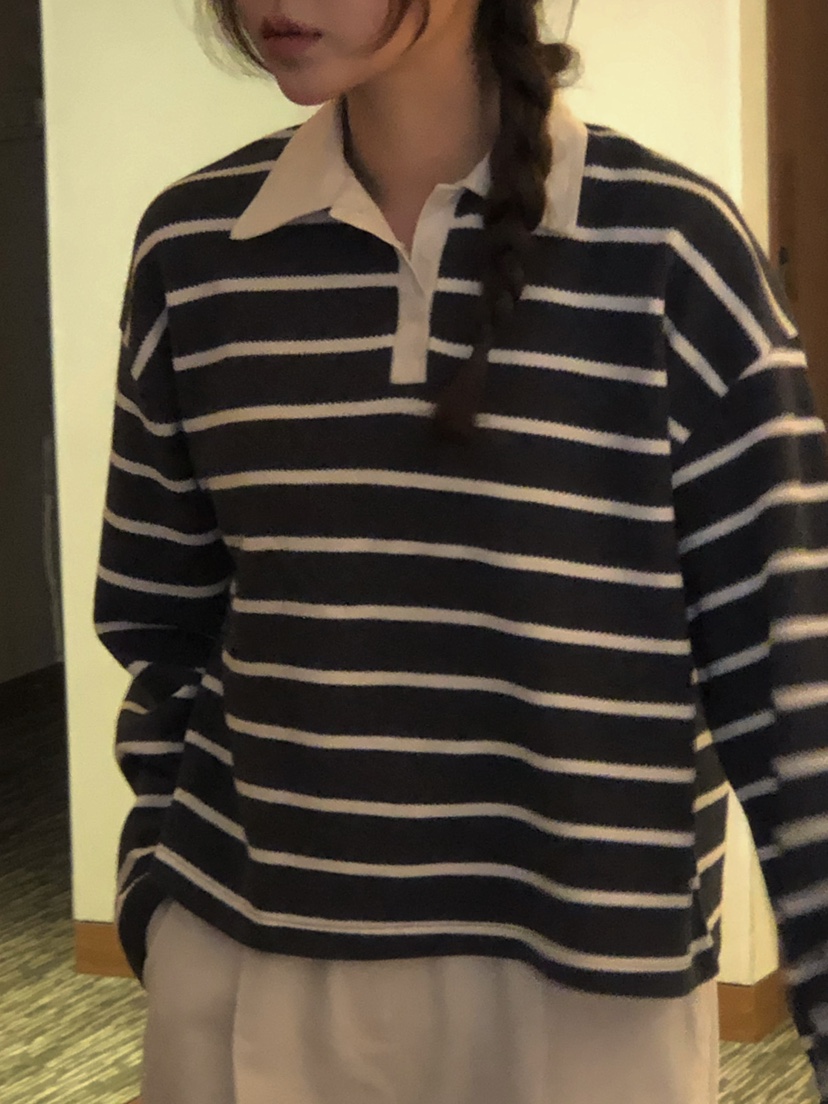 ONDO-P東大門實拍女士新款推薦人氣真品時尚25春夏長袖T恤ONDO-P長袖T恤