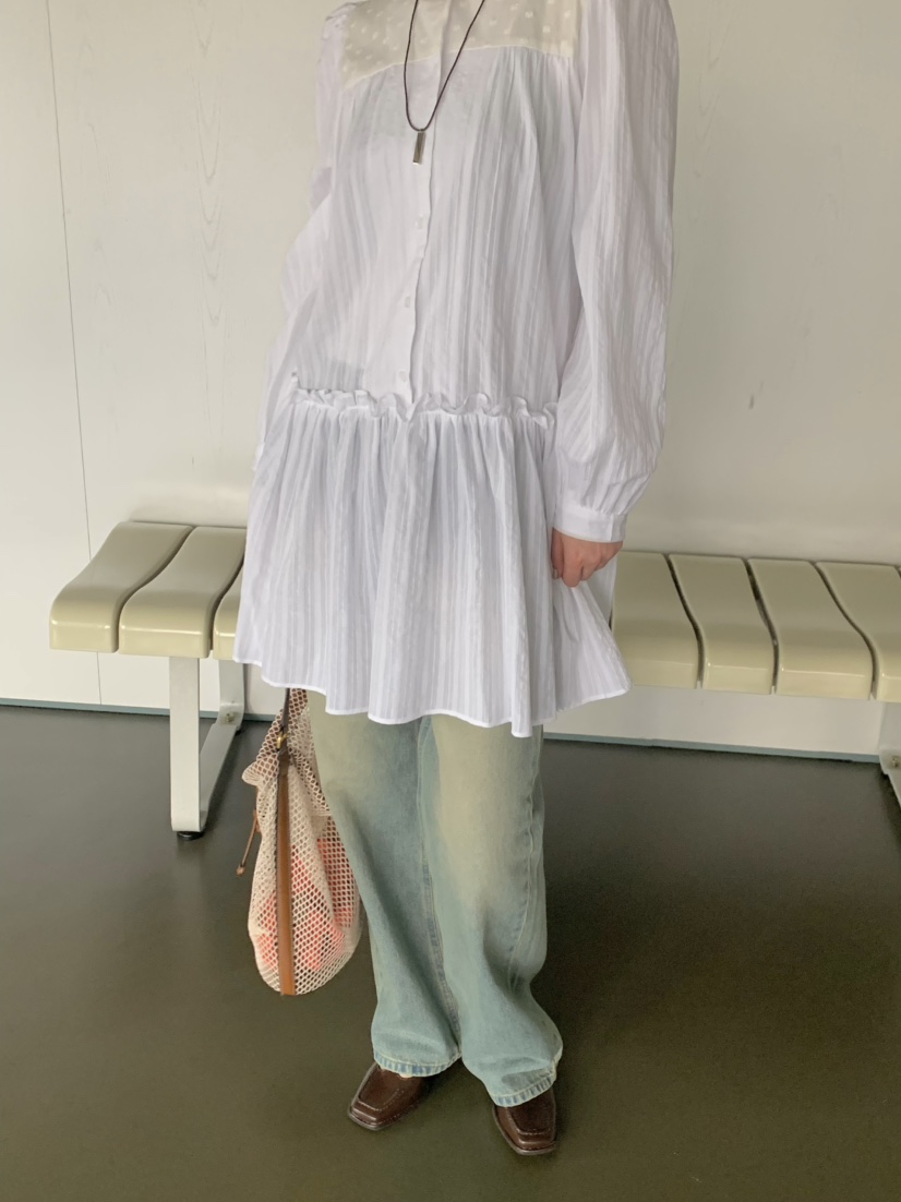 BEFORE SUNRISE東大門直郵女裝新款25春夏休閑推薦職業牛仔褲BEFORE SUNRISE牛仔褲