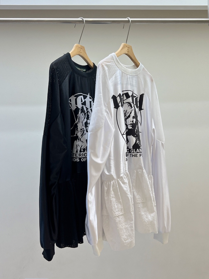MAISONDEGLORY東大門實拍女裝新品25春夏時尚真品休閑長袖T恤MAISON DE GLORY長袖T恤