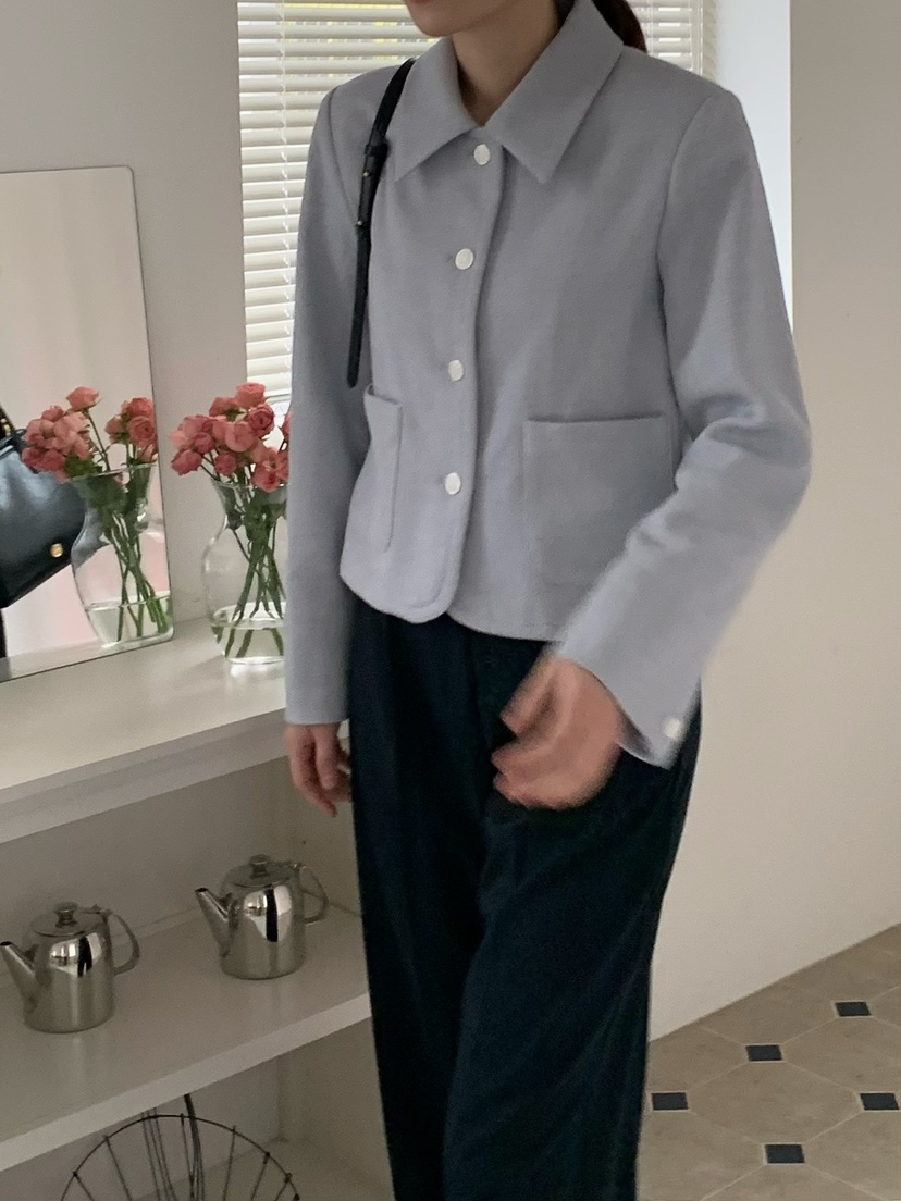 JUEDE(此品牌容易投訴)東大門代購女士新品時尚推薦夾克花呢JUEDE夾克