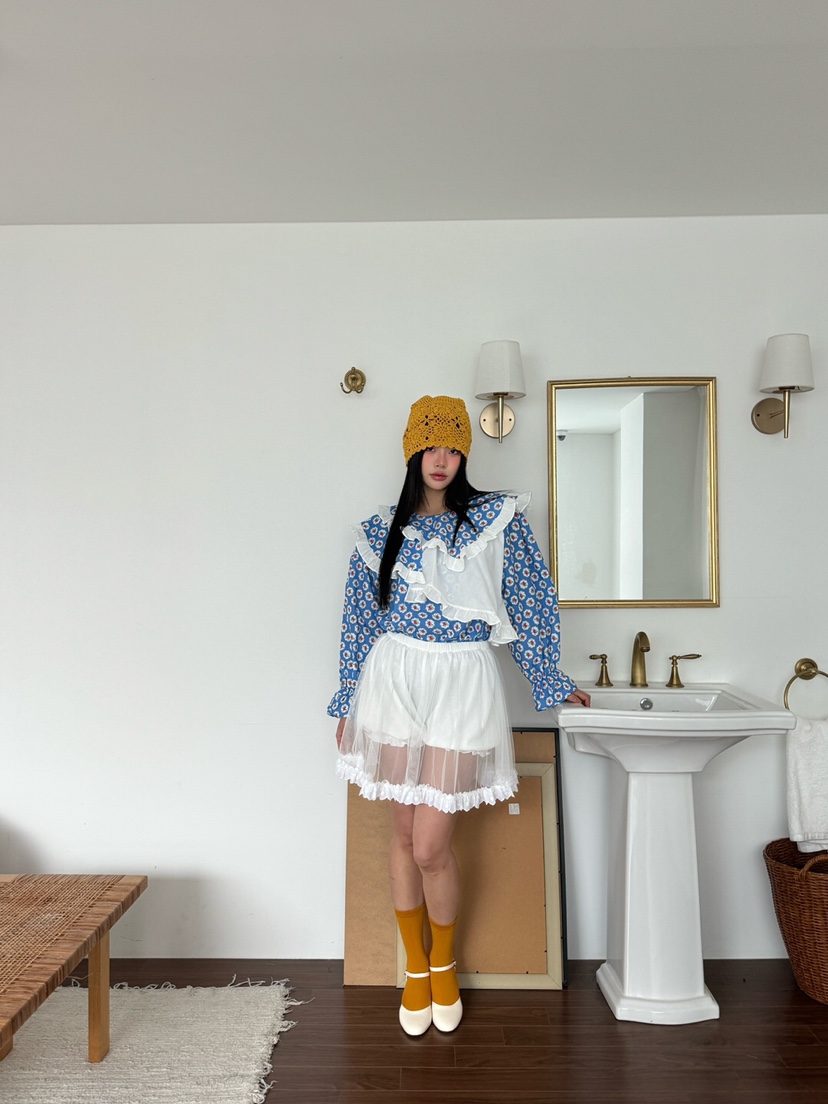 MAISONDEGLORY東大門實拍女士新品熱賣人氣時尚真品襯衫蕾絲衫MAISON DE GLORY襯衫/蕾絲衫