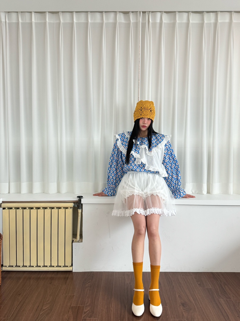 MAISONDEGLORY東大門實拍女士新品熱賣人氣時尚真品襯衫蕾絲衫MAISON DE GLORY襯衫/蕾絲衫