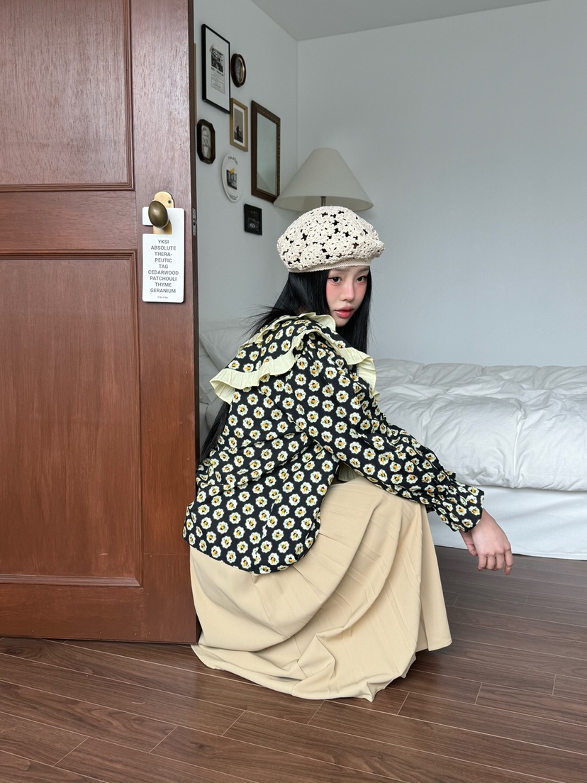 MAISONDEGLORY東大門實拍女士新品熱賣人氣時尚真品襯衫蕾絲衫MAISON DE GLORY襯衫/蕾絲衫
